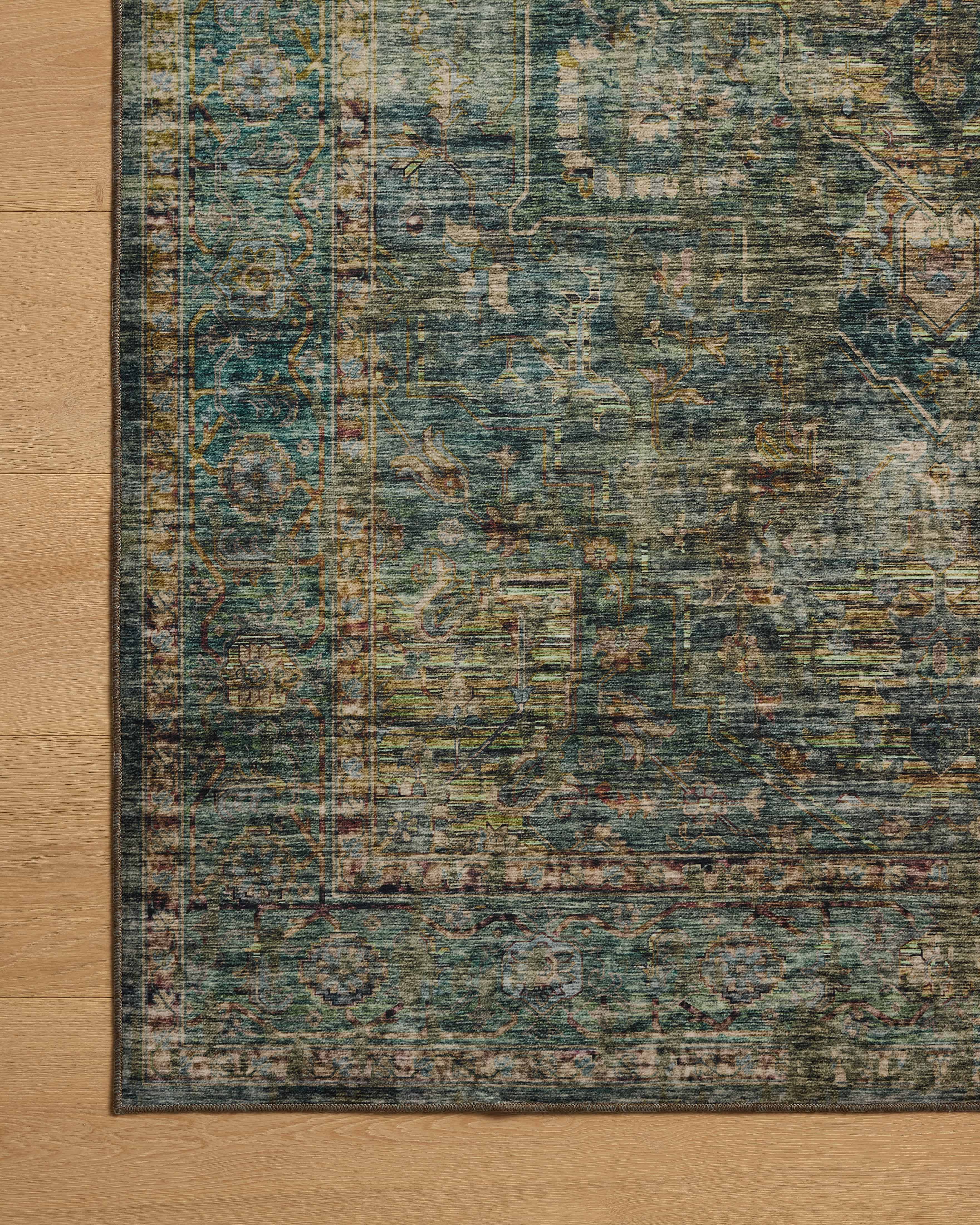 Loloi Anniston Lagoon / Multi Washable Rug RUGS-patterned Loloi