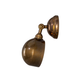 San Jose Vintage Adjustable Brass Picture Light LIGHTING - sconce Mullan Lighting