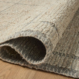 Amber Lewis x Loloi Bowie Fog / Grey Rug RUGS - wool Loloi