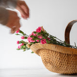 Flora Oval Vintage Flower Basket basket Hauer Market