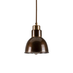 Baku Vintage Brass Small Pendant LIGHTING - pendant Mullan Lighting
