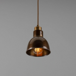 Baku Vintage Brass Small Pendant LIGHTING - pendant Mullan Lighting