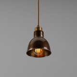 Baku Vintage Brass Small Pendant LIGHTING - pendant Mullan Lighting