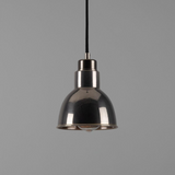Baku Vintage Brass Small Pendant LIGHTING - pendant Mullan Lighting Antique Silver
