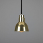 Baku Vintage Brass Small Pendant LIGHTING - pendant Mullan Lighting Polished Brass