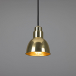 Baku Vintage Brass Small Pendant LIGHTING - pendant Mullan Lighting