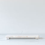 Travertine Footed Tray tray Creative Co-op (DYA)