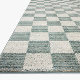 Chris Loves Julia x Loloi Calvin Blue / Ivory Rug RUGS - synthetic Loloi