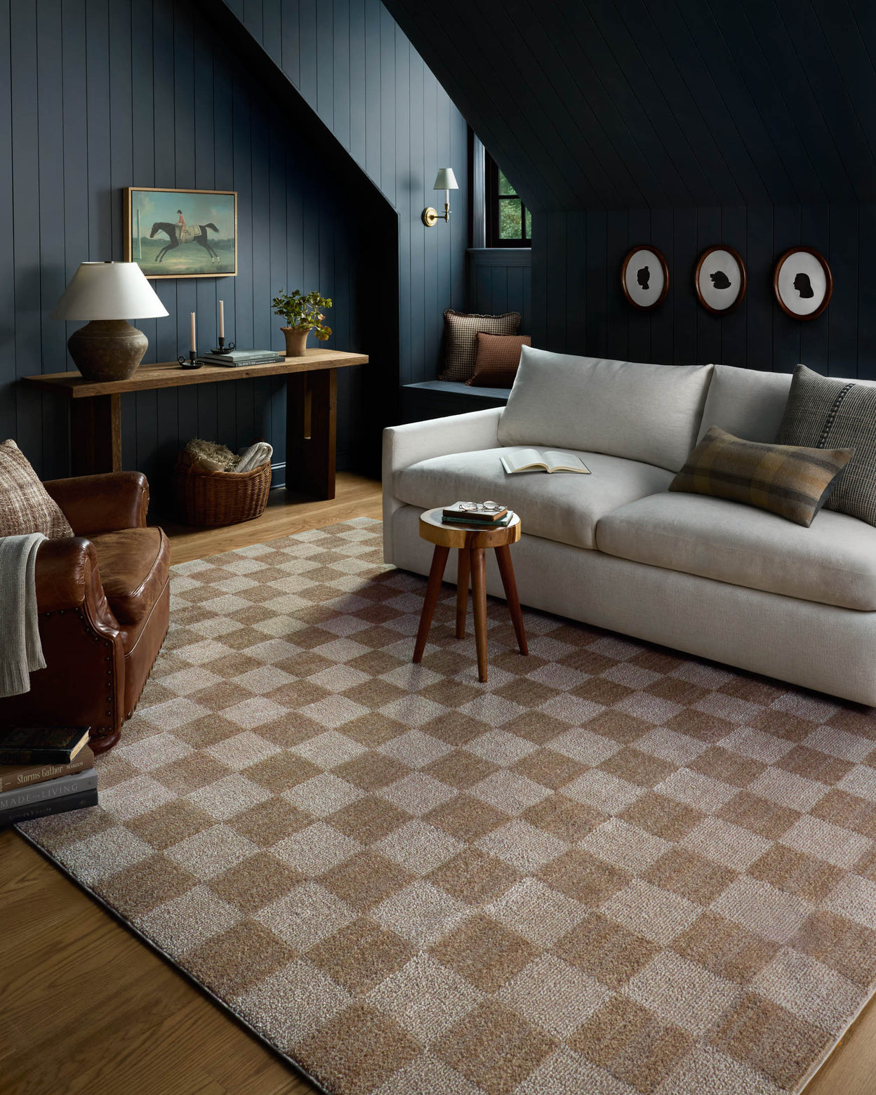 Chris Loves Julia x Loloi Calvin Pebble / Ivory Rug RUGS - synthetic Loloi