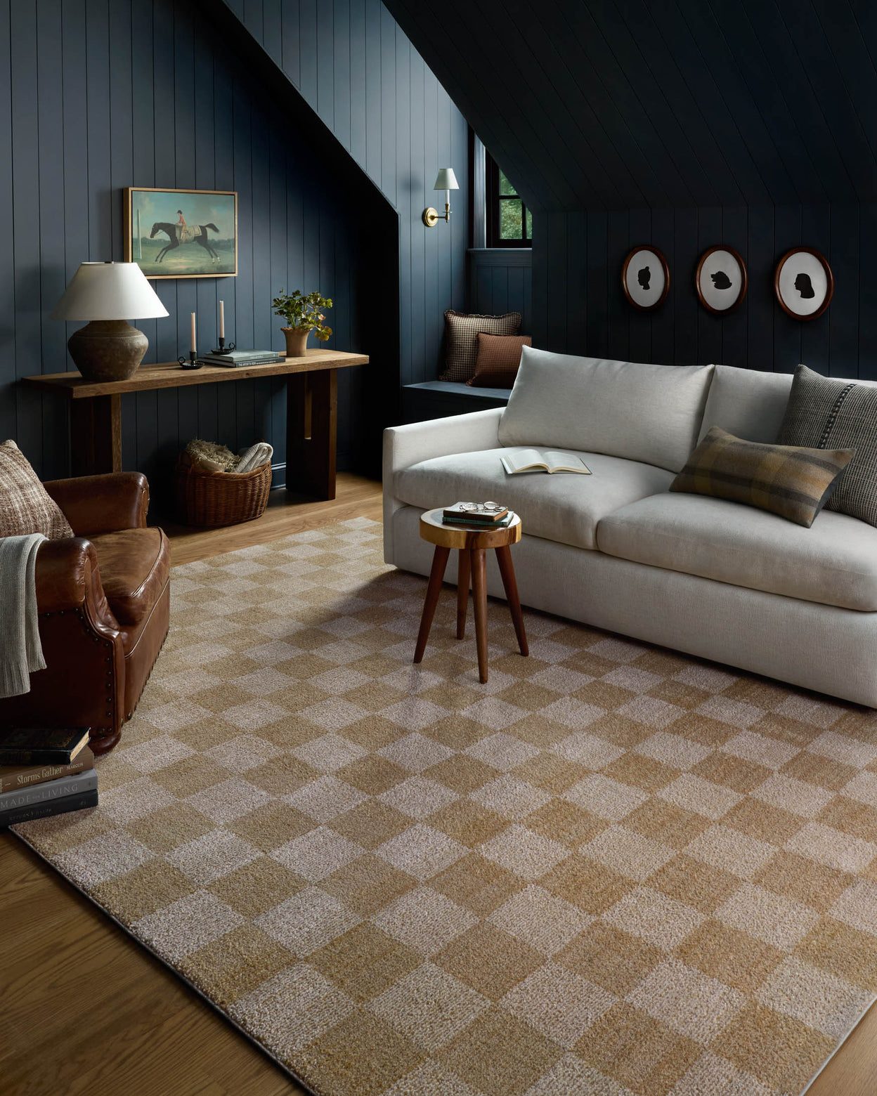 Chris Loves Julia x Loloi Calvin Wheat / Ivory Rug RUGS - synthetic Loloi