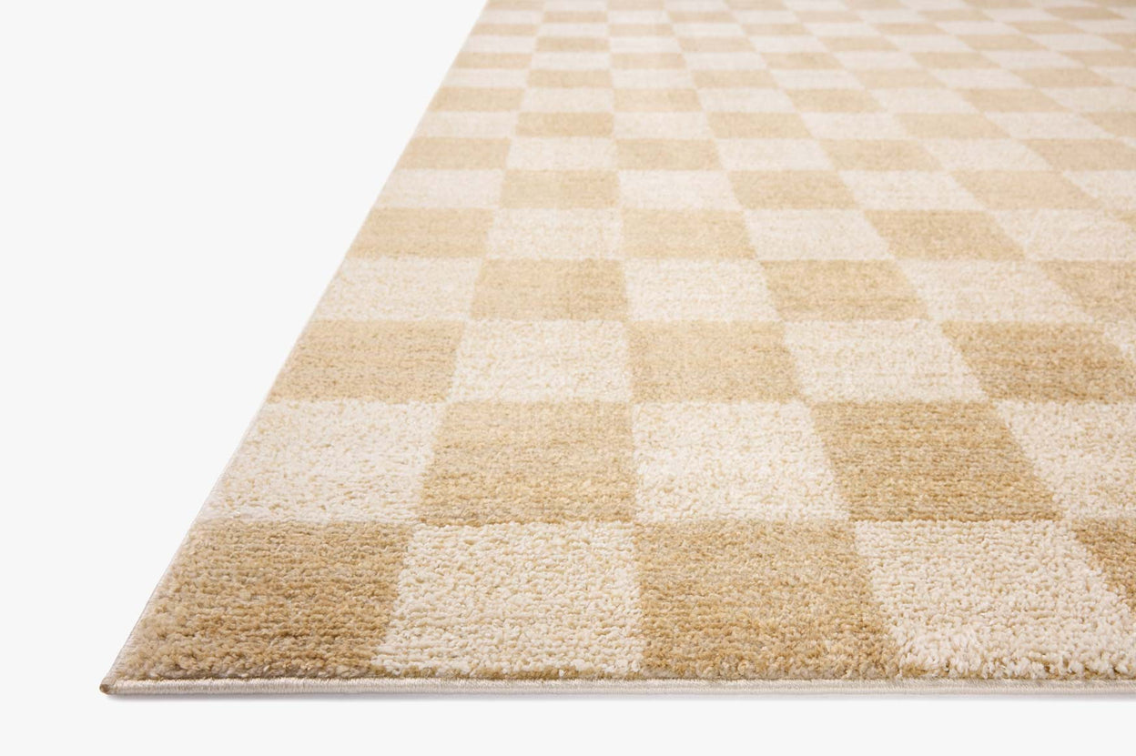 Chris Loves Julia x Loloi Calvin Wheat / Ivory Rug RUGS - synthetic Loloi
