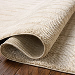 Chris Loves Julia x Loloi Calvin Ivory / Oatmeal Rug RUGS - synthetic Loloi