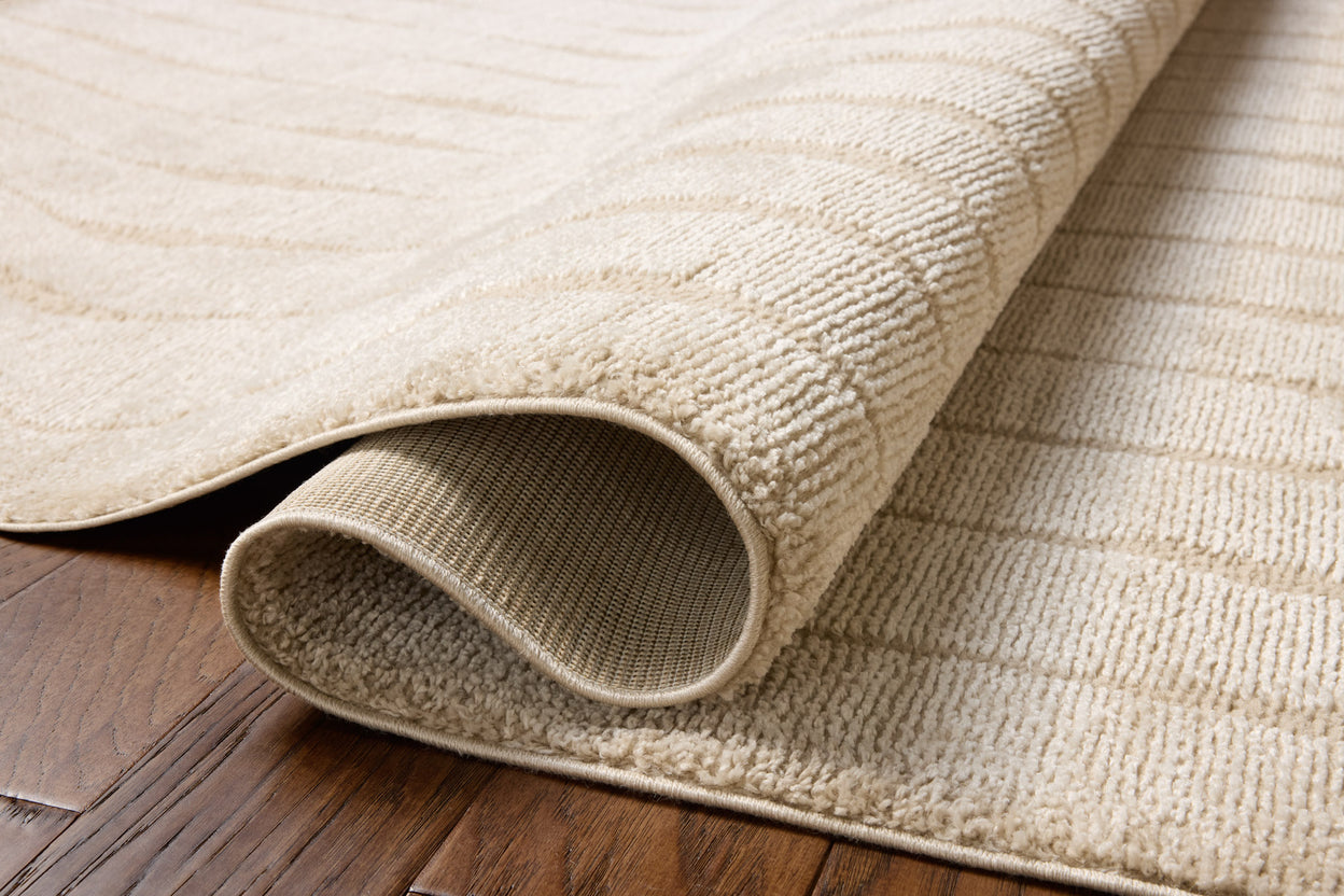Chris Loves Julia x Loloi Calvin Ivory / Oatmeal Rug RUGS - synthetic Loloi