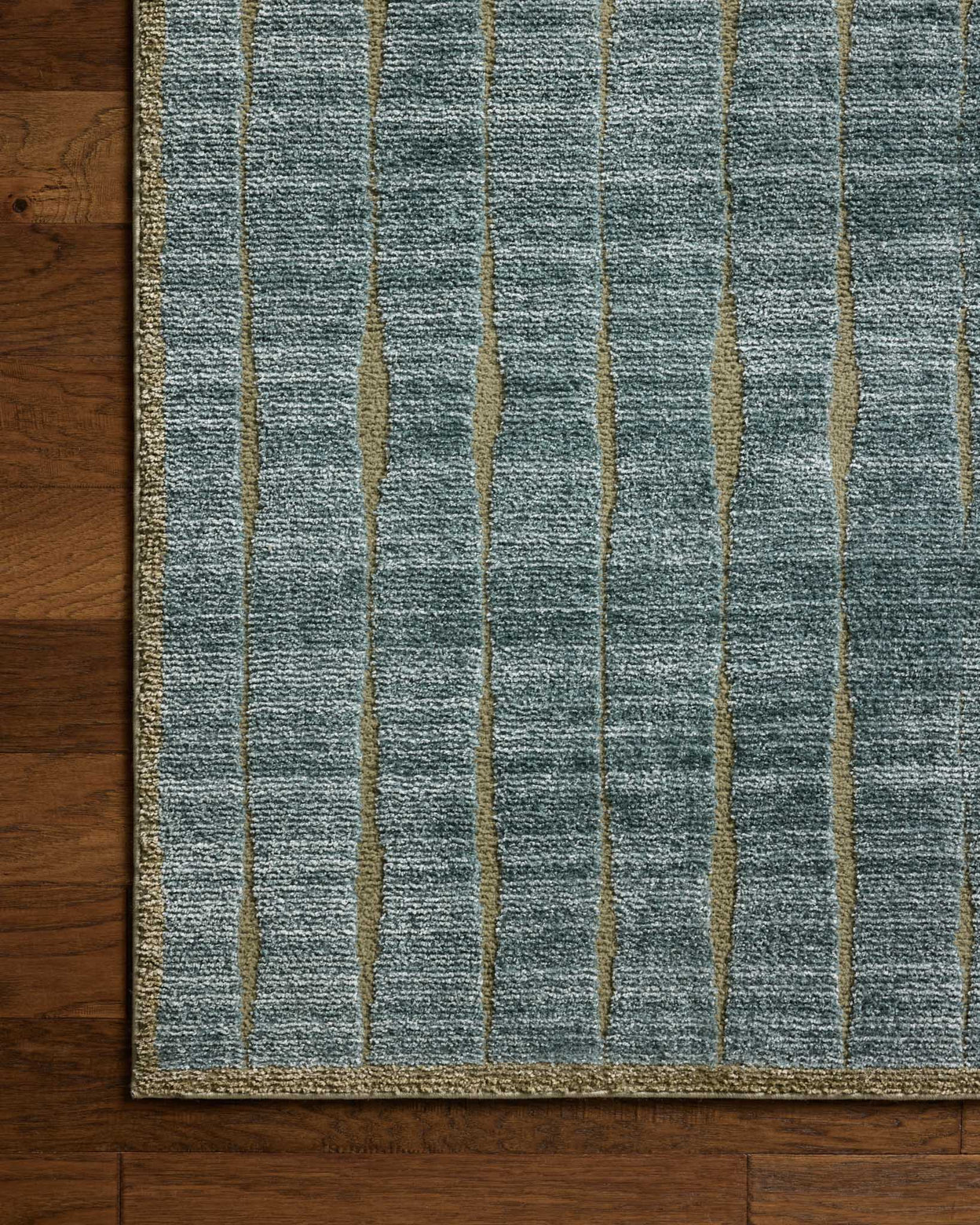 Chris Loves Julia x Loloi Calvin Ocean / Olive Rug RUGS - synthetic Loloi
