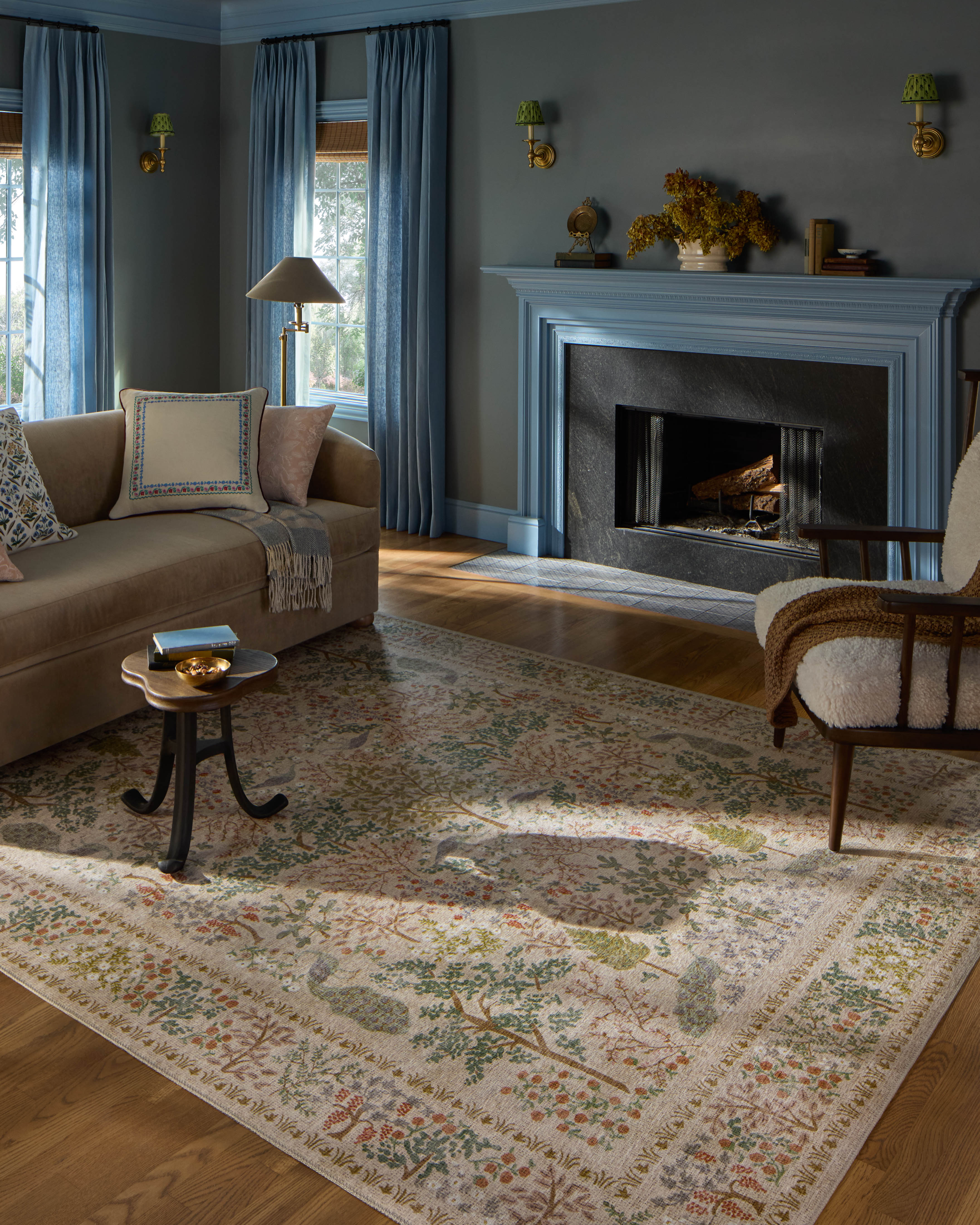 IN STORE - Rifle Paper Co. x Loloi Canopy Cream Rug IN STORE - Rugs Loloi