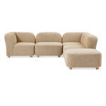 Gus* Modern Circuit Modular 5-pc Sectional 8 - a - FURNITURE - modular - circuit Gus