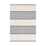 La Mirada Handwoven Cotton Rug RUGS - cotton Dash & Albert Navy 2' x 3'