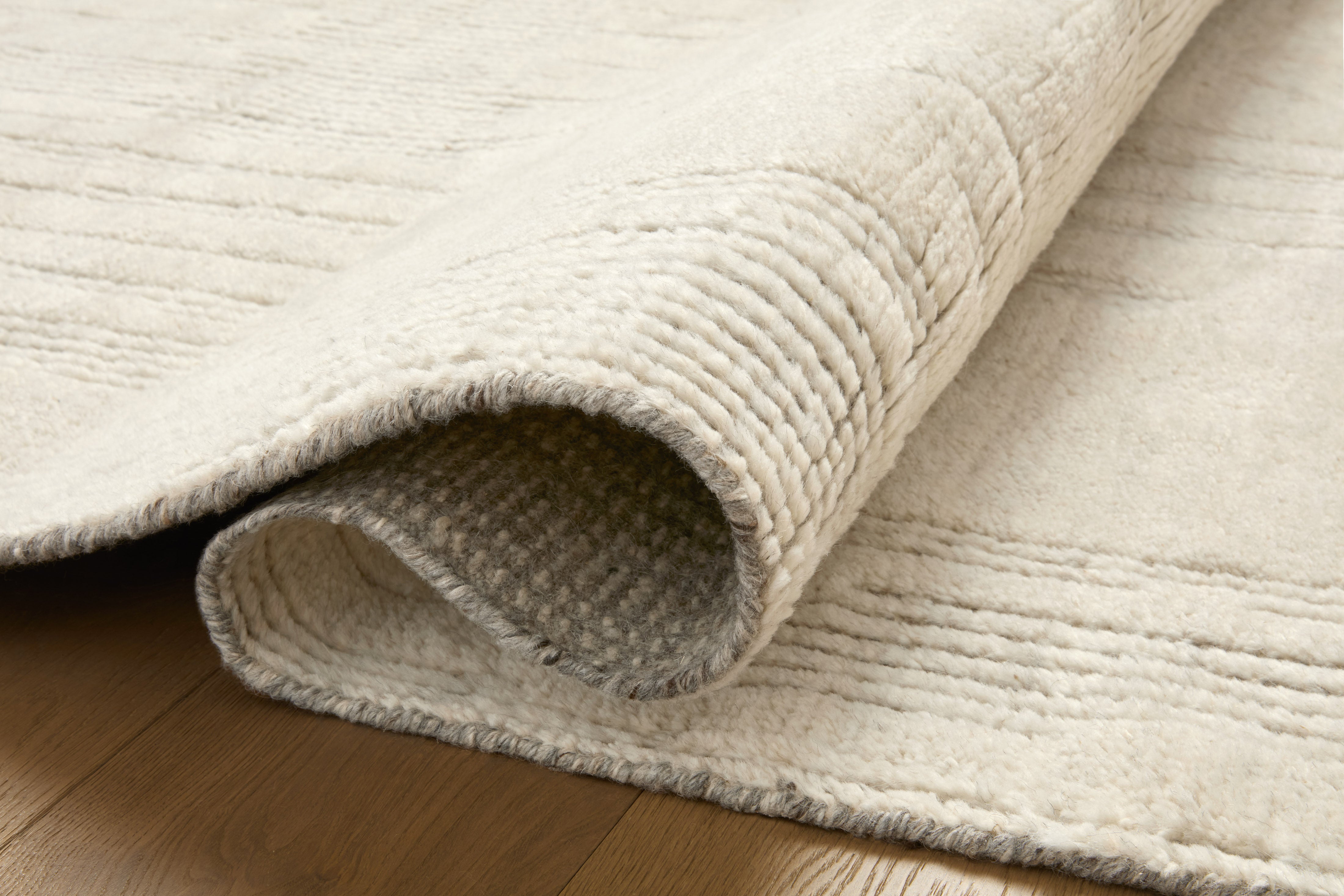 Jean Stoffer x Loloi David Ivory Rug 1- RUGS - wool Loloi