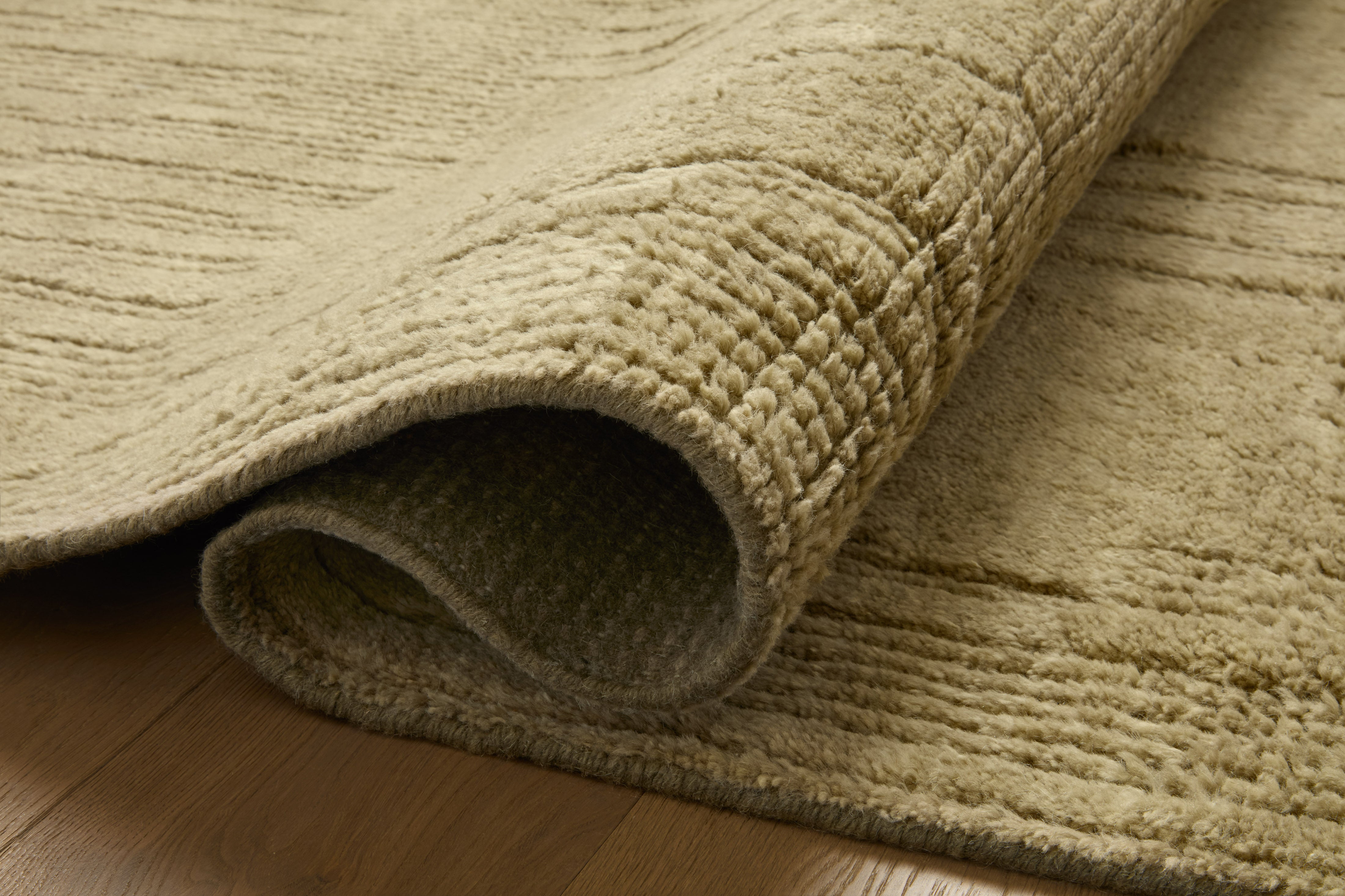 Jean Stoffer x Loloi David Olive Rug 1- RUGS - wool Loloi