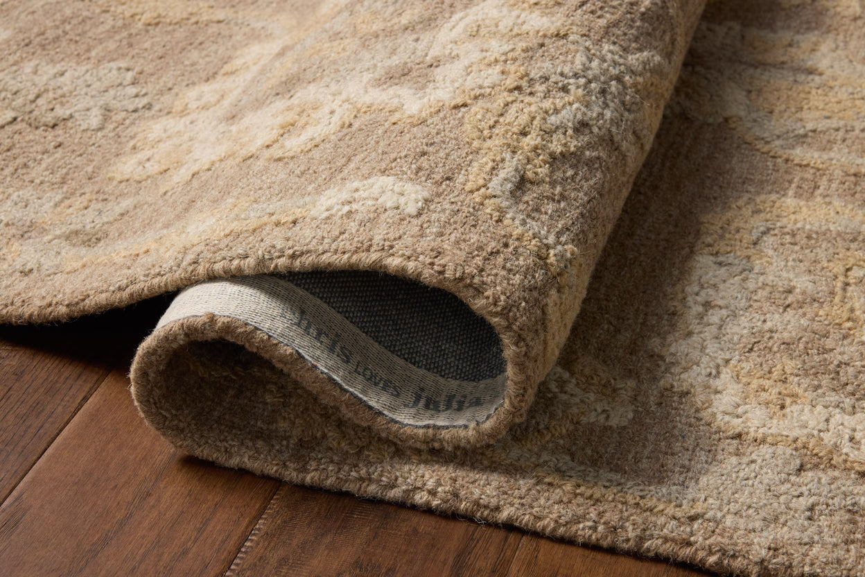 Chris Loves Julia x Loloi Dorothea Bark / Stone Rug RUGS - wool Loloi