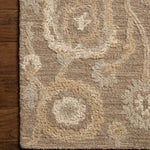 Chris Loves Julia x Loloi Dorothea Bark / Stone Rug RUGS - wool Loloi