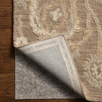Chris Loves Julia x Loloi Dorothea Bark / Stone Rug RUGS - wool Loloi
