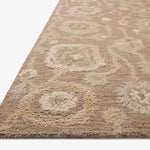 Chris Loves Julia x Loloi Dorothea Bark / Stone Rug RUGS - wool Loloi