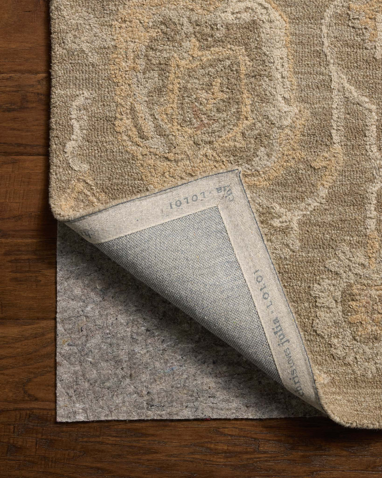 Chris Loves Julia x Loloi Dorothea Oak / Natural Rug RUGS - wool Loloi
