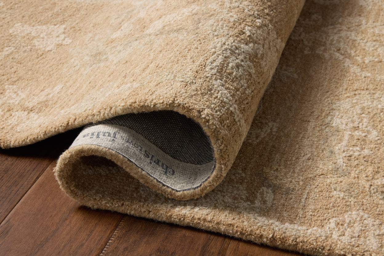 Chris Loves Julia x Loloi Dorothea Sand / Pebble Rug RUGS - wool Loloi