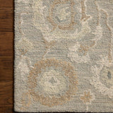 Chris Loves Julia x Loloi Dorothea Stone / Multi Rug RUGS - wool Loloi