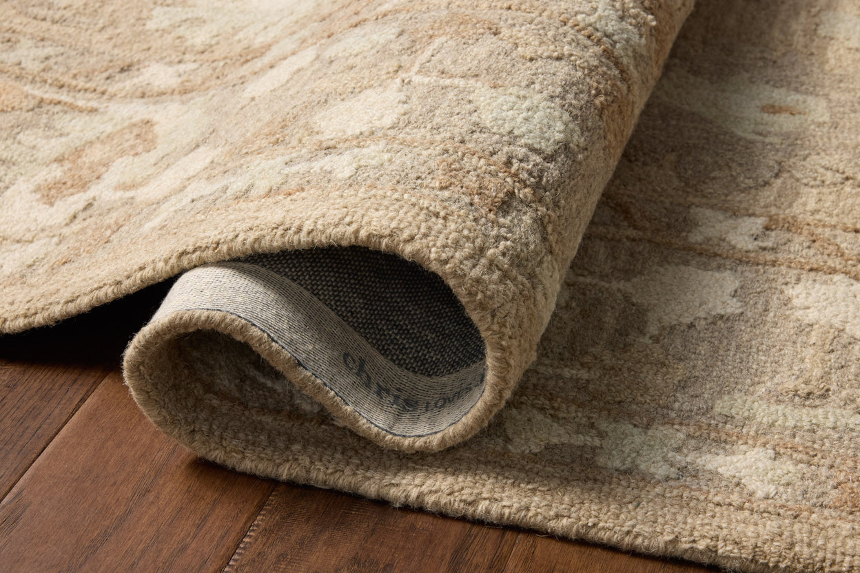 Chris Loves Julia x Loloi Dorothea Khaki / Dove Rug RUGS - wool Loloi