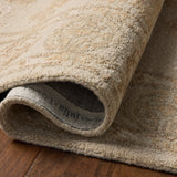 Chris Loves Julia x Loloi Dorothea Dove / Natural Rug RUGS - wool Loloi