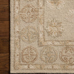 Chris Loves Julia x Loloi Dorothea Dove / Natural Rug RUGS - wool Loloi