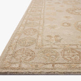 Chris Loves Julia x Loloi Dorothea Dove / Natural Rug RUGS - wool Loloi