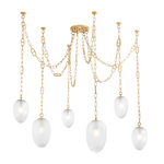 Daith Chandelier by Corbett Lighting LIGHTING - chandelier Hudson Valley Lighting 6 light