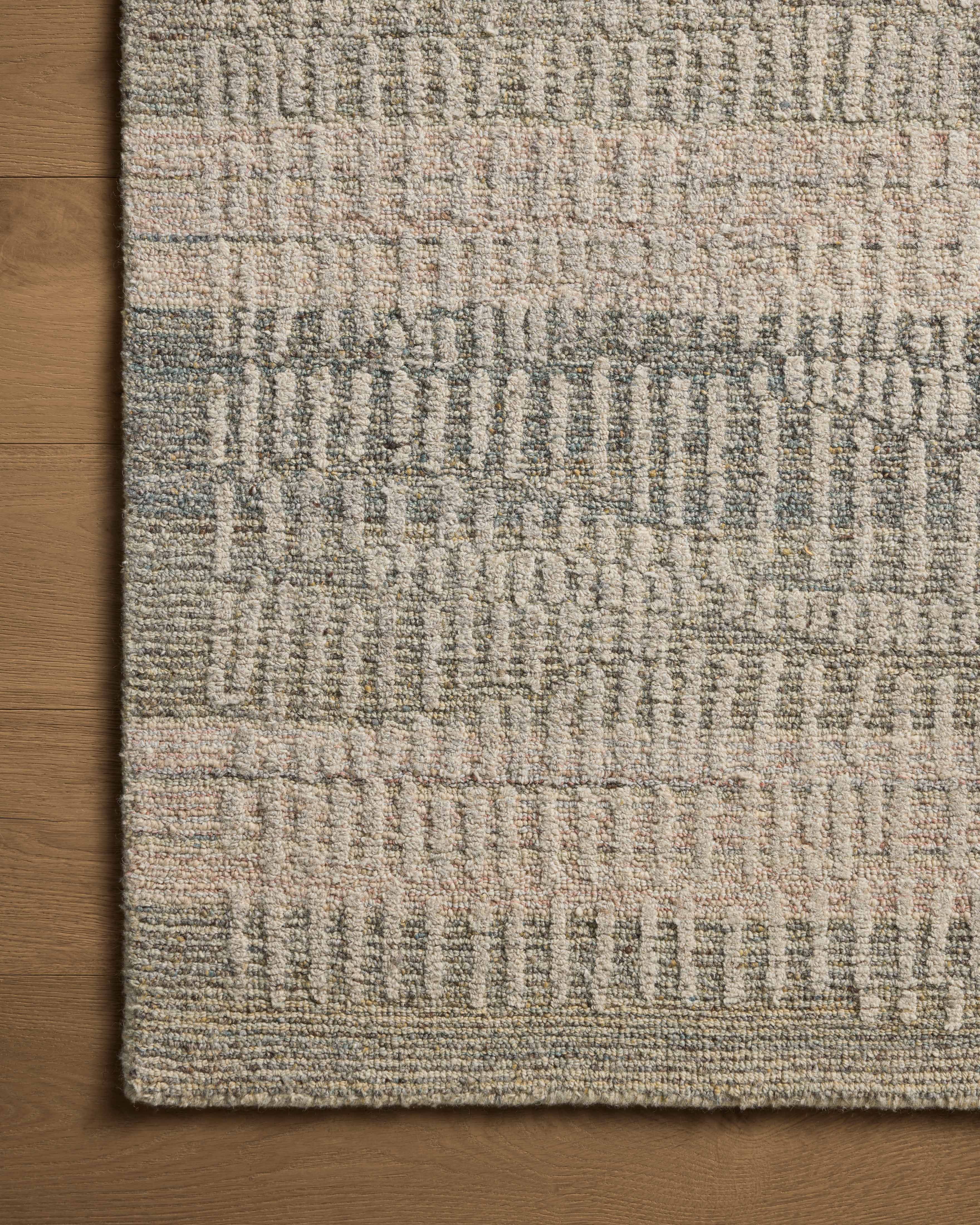 Loloi Elias Earth / Blush Rug 1- RUGS - wool Loloi