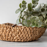 Round Scalloped Bankuan Baskets basket Creative Co-op (DYA)