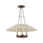 Archive Chandelier By Lauren Liess LIGHTING - pendant Hudson Valley Lighting 4-light Bronze