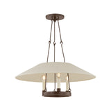 Archive Chandelier By Lauren Liess LIGHTING - pendant Hudson Valley Lighting 4-light Bronze