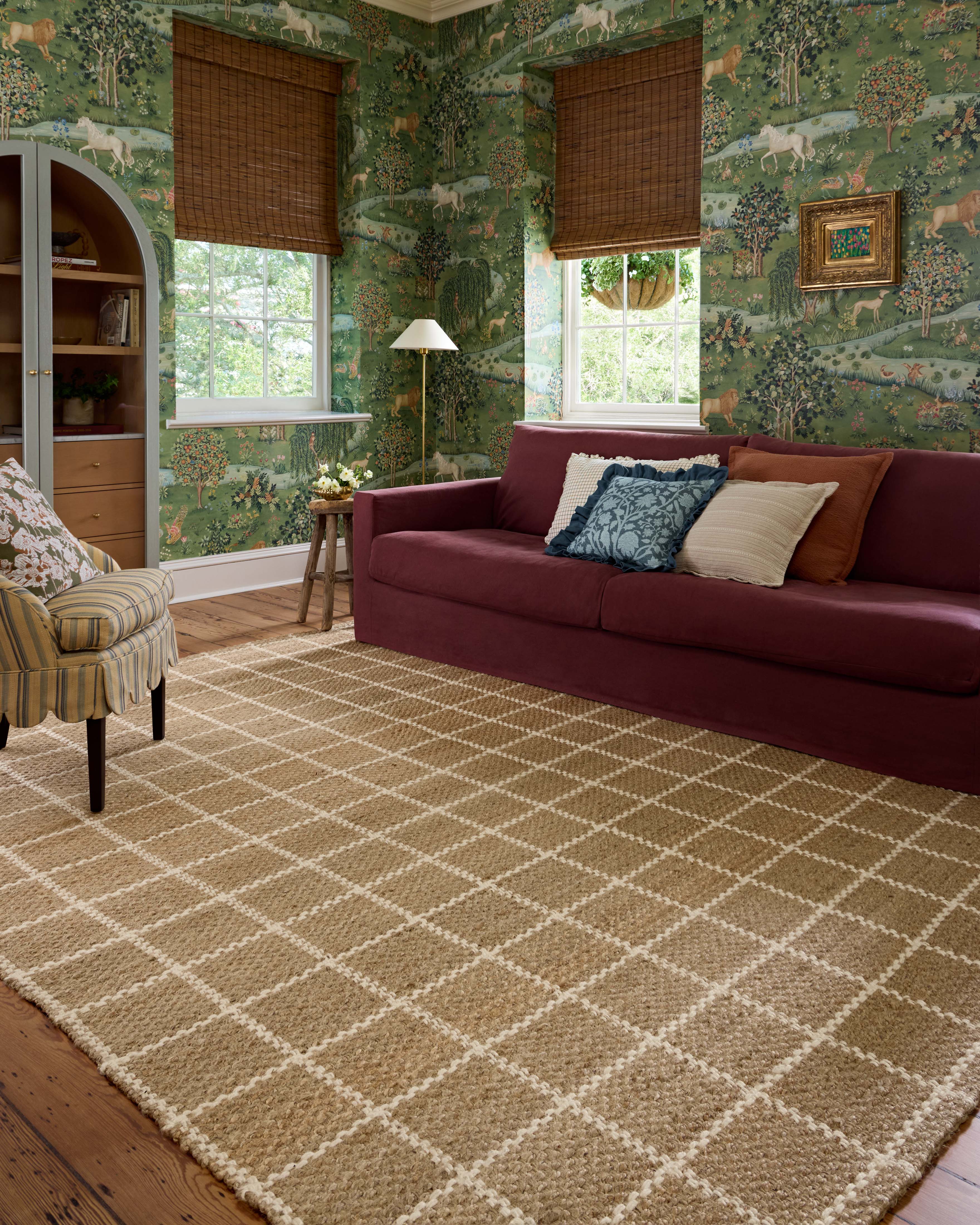 OVERSTOCK RUG - Loloi Fletcher Natural / Ivory Rug - 3'6" x 5'6" IN STORE - Sale Rug Loloi