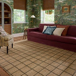 Chris Loves Julia x Loloi Fletcher Natural / Olive Rug RUGS - checkered Loloi