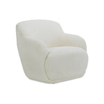Stephie Lounge Chair FURNITURE - accent chair Moe's Furniture Cream