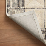 Chris Loves Julia x Loloi Francis Cream / Black Rug 0-RUGS Loloi