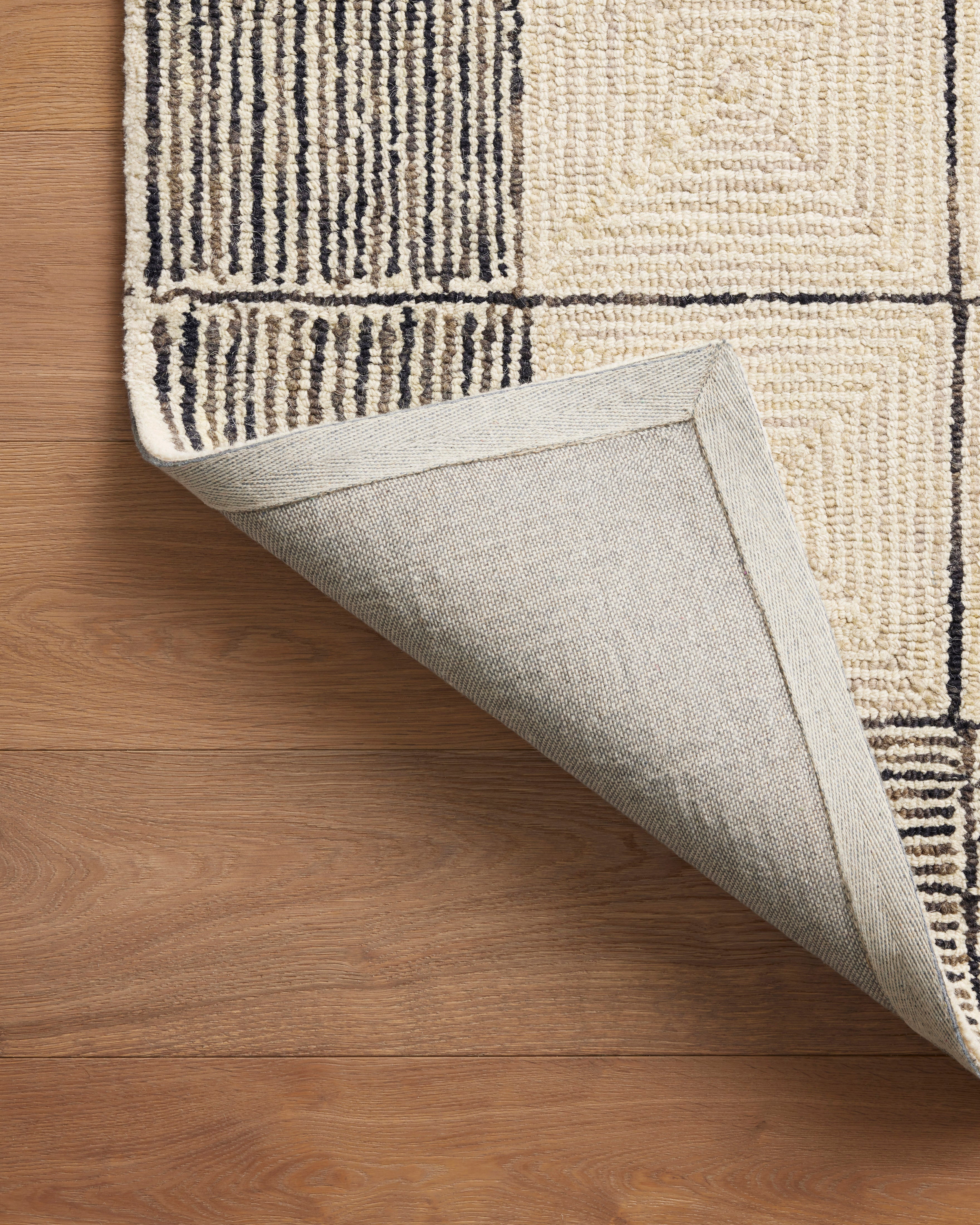 Chris Loves Julia x Loloi Francis Cream / Black Rug 0-RUGS Loloi