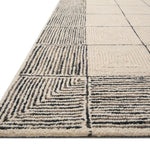 Chris Loves Julia x Loloi Francis Cream / Black Rug 0-RUGS Loloi