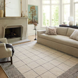 Chris Loves Julia x Loloi Francis Cream / Black Rug 0-RUGS Loloi