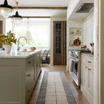Chris Loves Julia x Loloi Francis Cream / Black Rug 0-RUGS Loloi