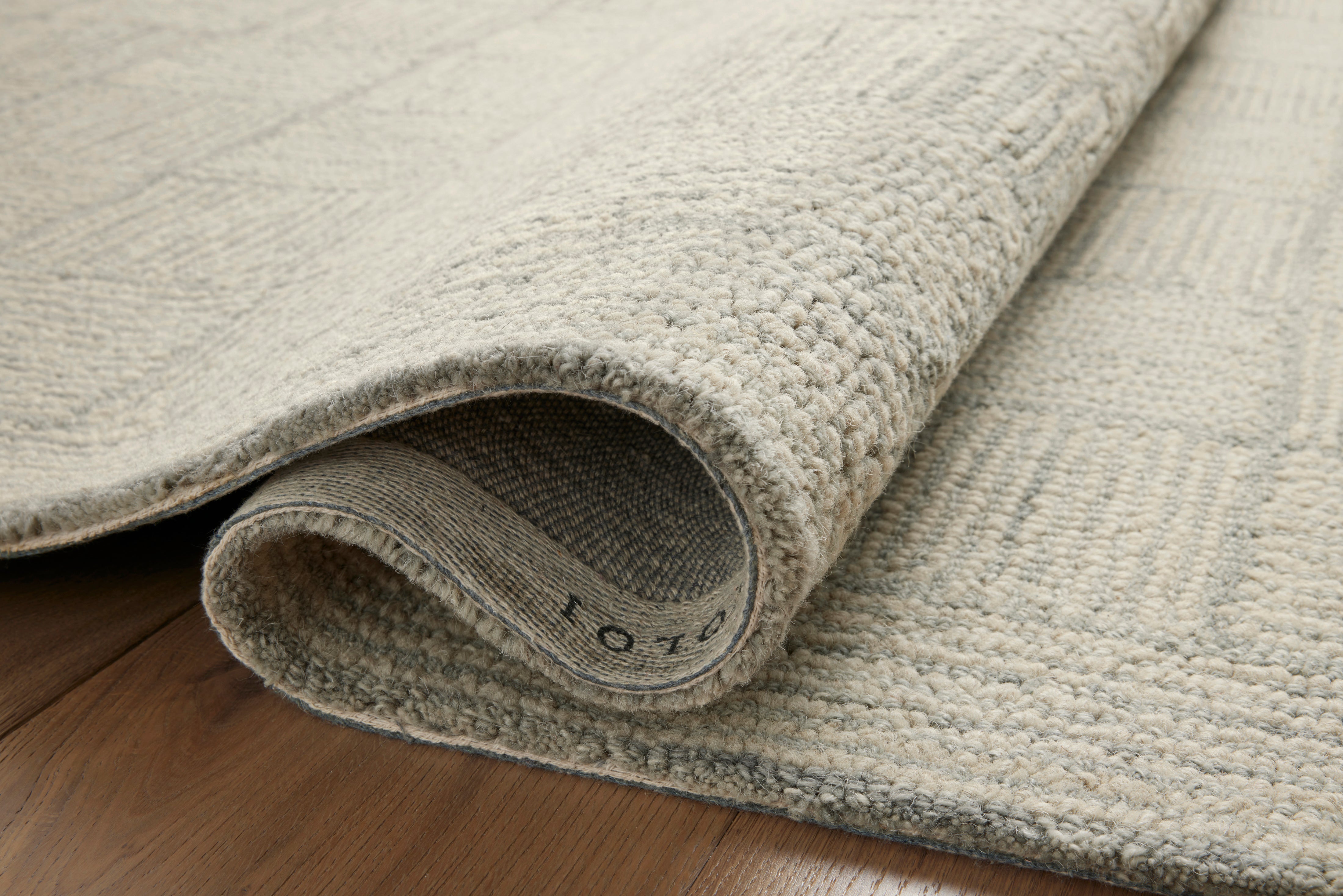 Chris Loves Julia x Loloi Francis Silver / Sky Rug Rugs Loloi