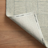 Chris Loves Julia x Loloi Francis Silver / Sky Rug Rugs Loloi