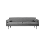 Gus* Modern 86" Foundry Sofa 1 - FURNITURE - sofa Gus Andorra Pewter